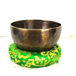 Hand-hammered Antique singing bowl - Himalayan bowl for healing, meditation