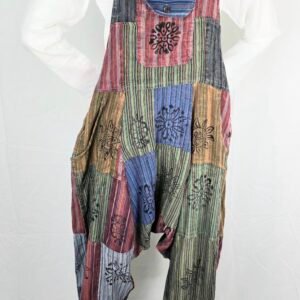 Peto Hippie de Algodón Patchwork Hecho a Mano