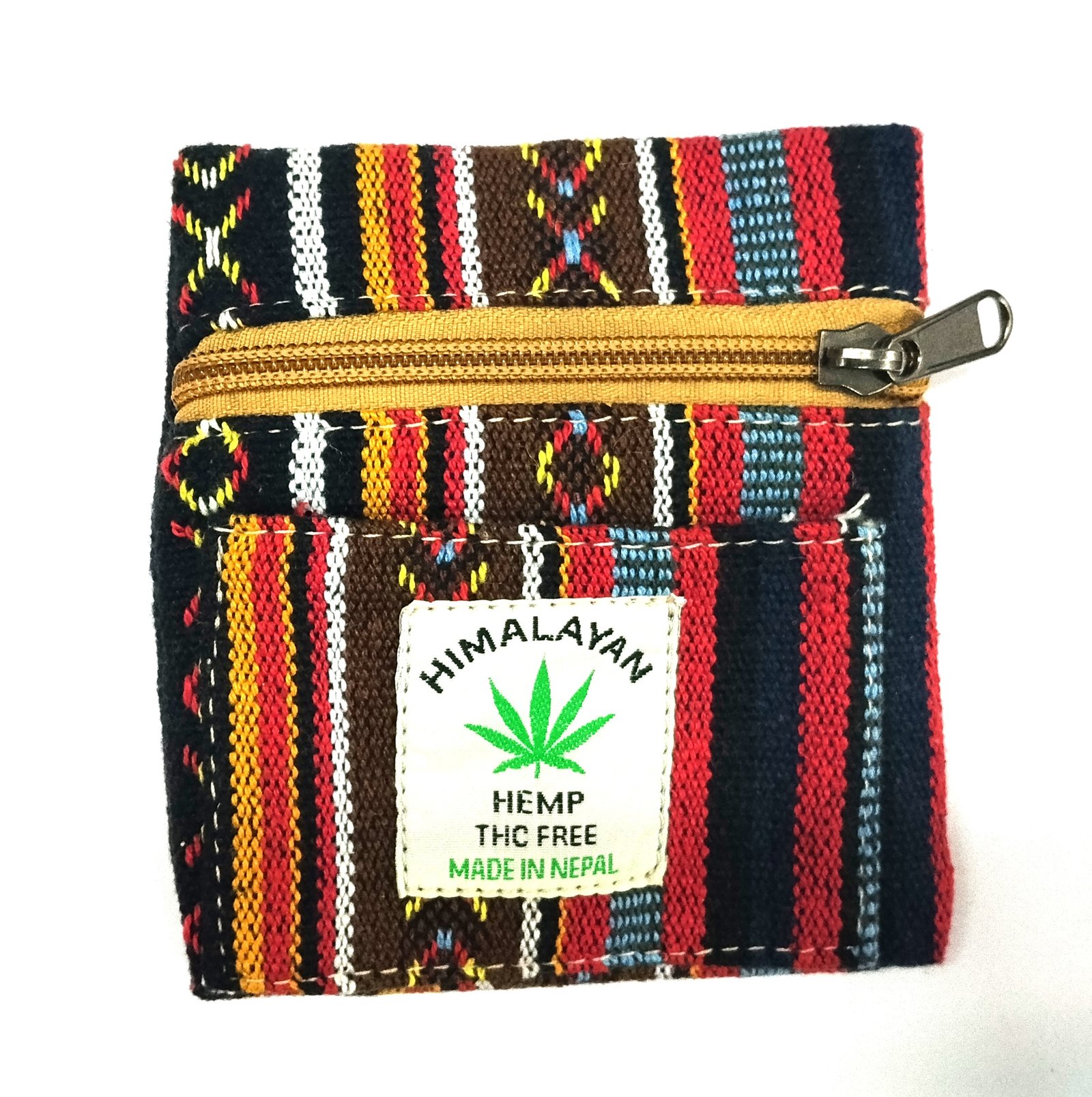 Natural Handmade Hemp Vegan Wallet, Coin Purse, Unique Organic Wallet, Himalayan Handmade