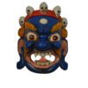 Máscara tradicional de Bhairab (Bhairava / Mahakala)- Blue
