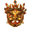 Máscara tradicional de Bhairab (Bhairava / Mahakala) - Multicolor
