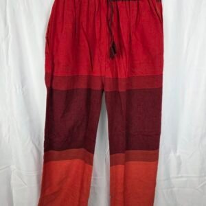 Pantalón Artesanal Étnico en Rojo