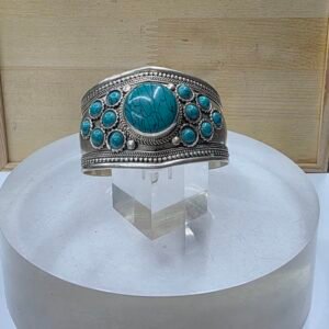 Pulsera Artesanal Turquesa – Estilo Étnico Elegante.