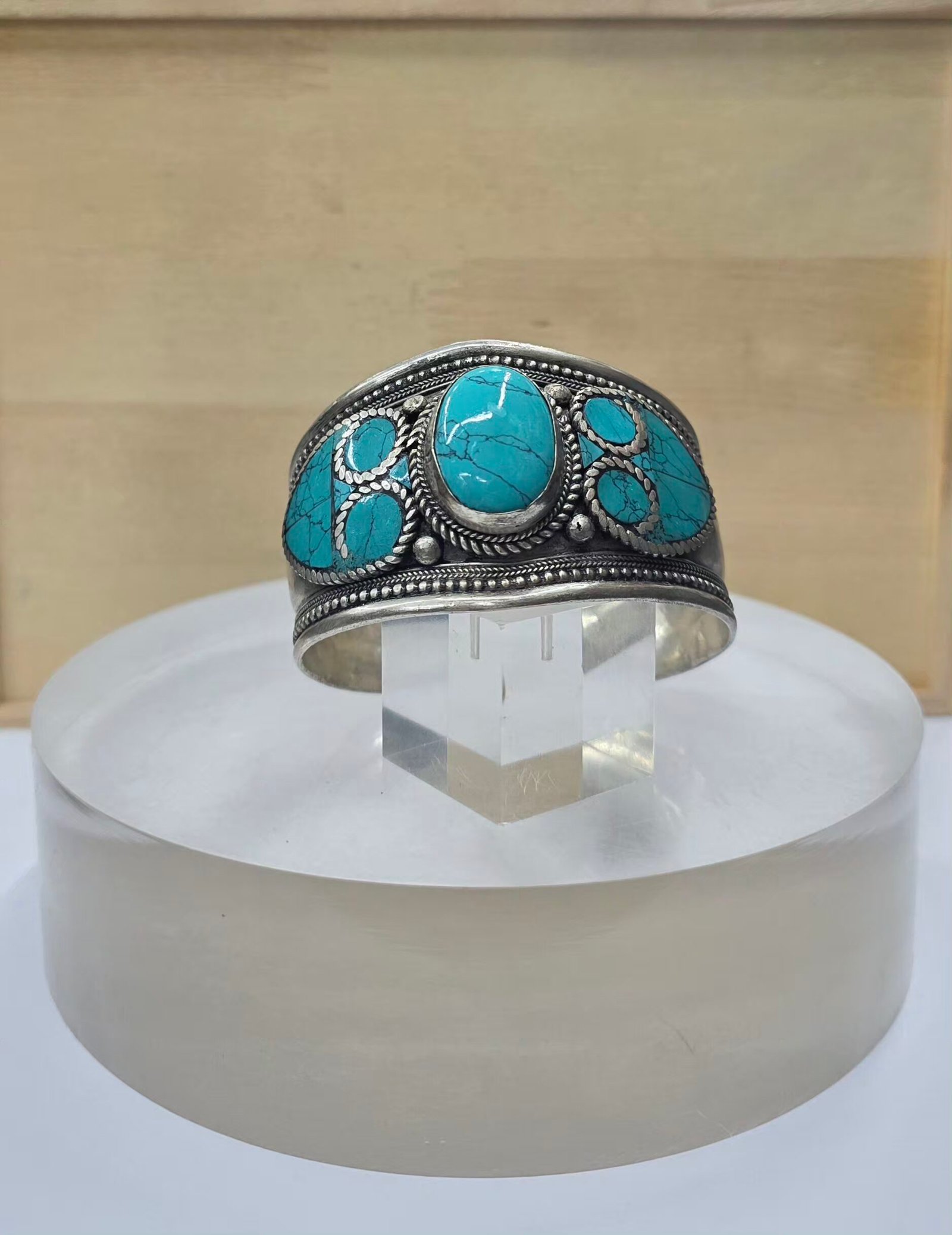 Pulsera Artesanal De PuñoTurquesa – Pulsera Gitana,Pulsera Vaquera