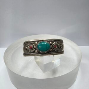 Pulsera Artesanal Turquesa – Joyeria Bohemia Ajustable Para Hombres y Mujeres