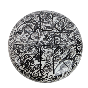 TONGUE DRUM – HAPI DRUM | TAMBOR DE LENGUA | ACERO ARTESANAL-NEGRO