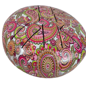 TONGUE DRUM – HAPI DRUM | TAMBOR DE LENGUA| ACERO ARTESANAL-FLOR