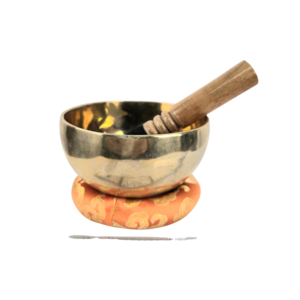 Cuenco Tibetano Auténtico con Mazo de Madera