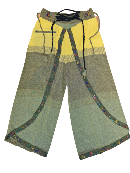 Pantalón Falda Mariposa- Mujer-Amarillo