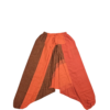 Pantalones Harem Boho Patchwork de Algodón – Unisex- Naranja