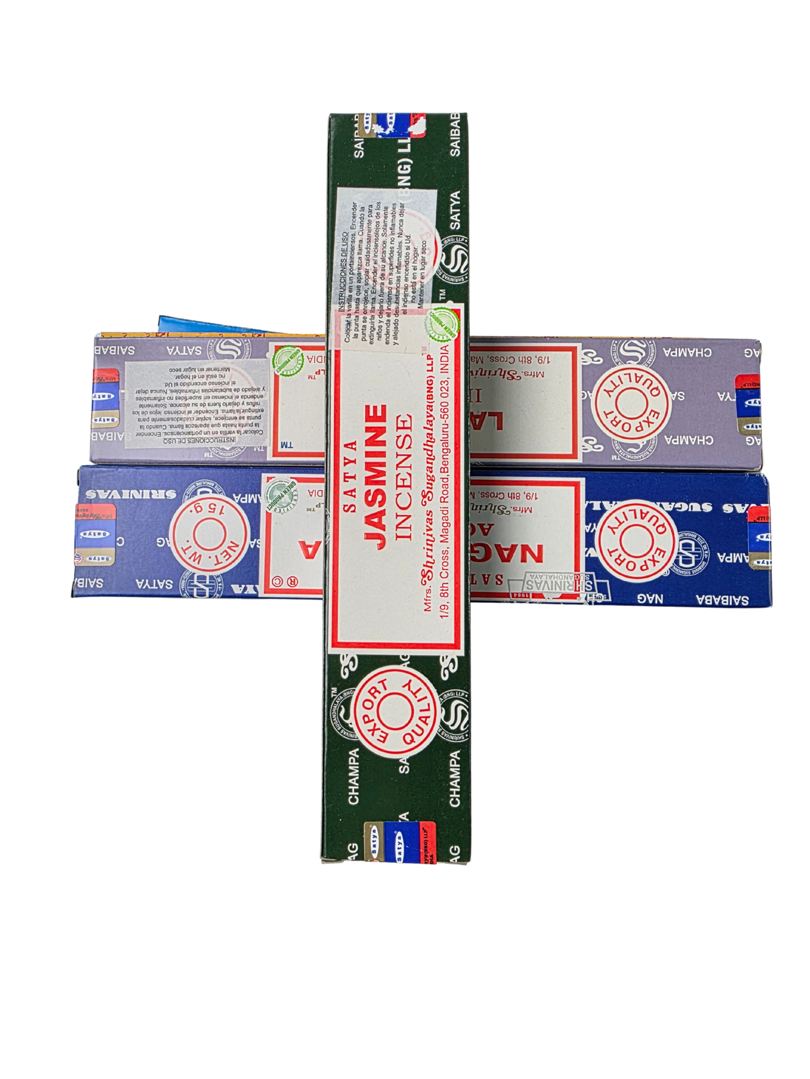 Incienso Jasmine Satya Sai Baba – Varillas Originales Calidad Exportación 15gm