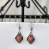 Pendientes Étnicos de Plata 925 y Piedra Sol (Lluvia de Oro) - Diseño Artesanal Boho