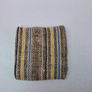 Monedero de Cáñamo del Himalaya Hecho a Mano - Cartera Vegana y Ecológica con Cremallera - Artesanía de Nepal