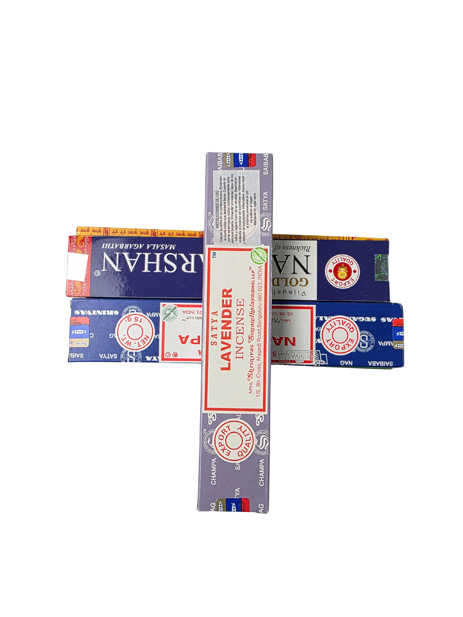 Incienso Lavender Satya Sai Baba – Varillas Originales Calidad Exportación 15gm