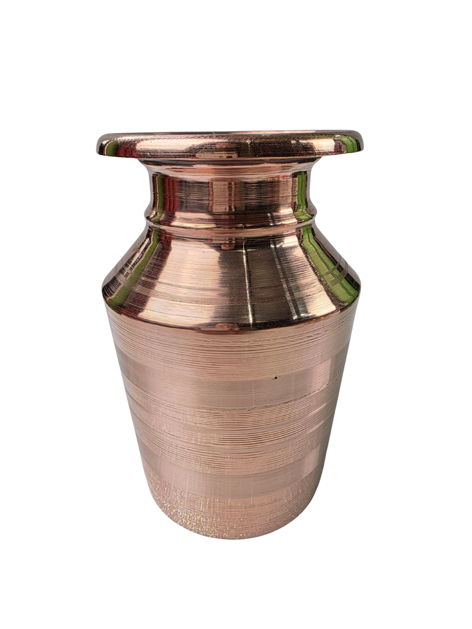 Olla de agua tradicional hindú Puja y recipiente espiritual decorativo