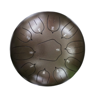 Tambor de Lengua de Acero – Steel Tongue Drum 8 Notas | Instrumento de Meditación y Relajación