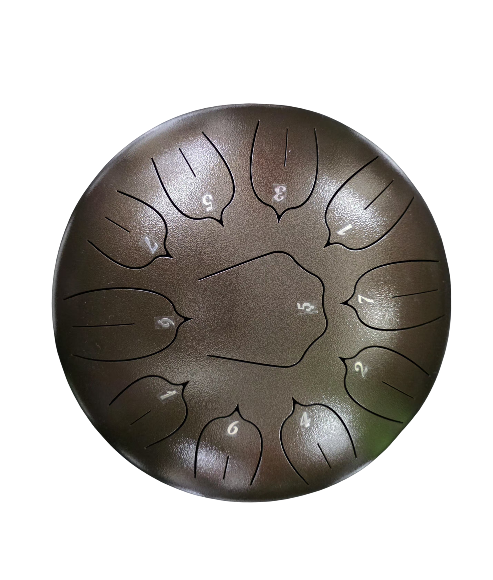 Tambor de Lengua de Acero – Steel Tongue Drum 8 Notas | Instrumento de Meditación y Relajación