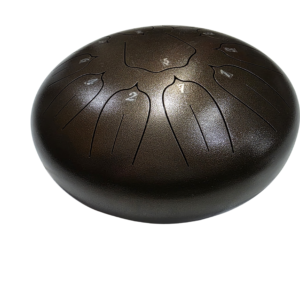 Tambor de Lengua de Acero – Steel Tongue Drum 8 Notas | Instrumento de Meditación y Relajación