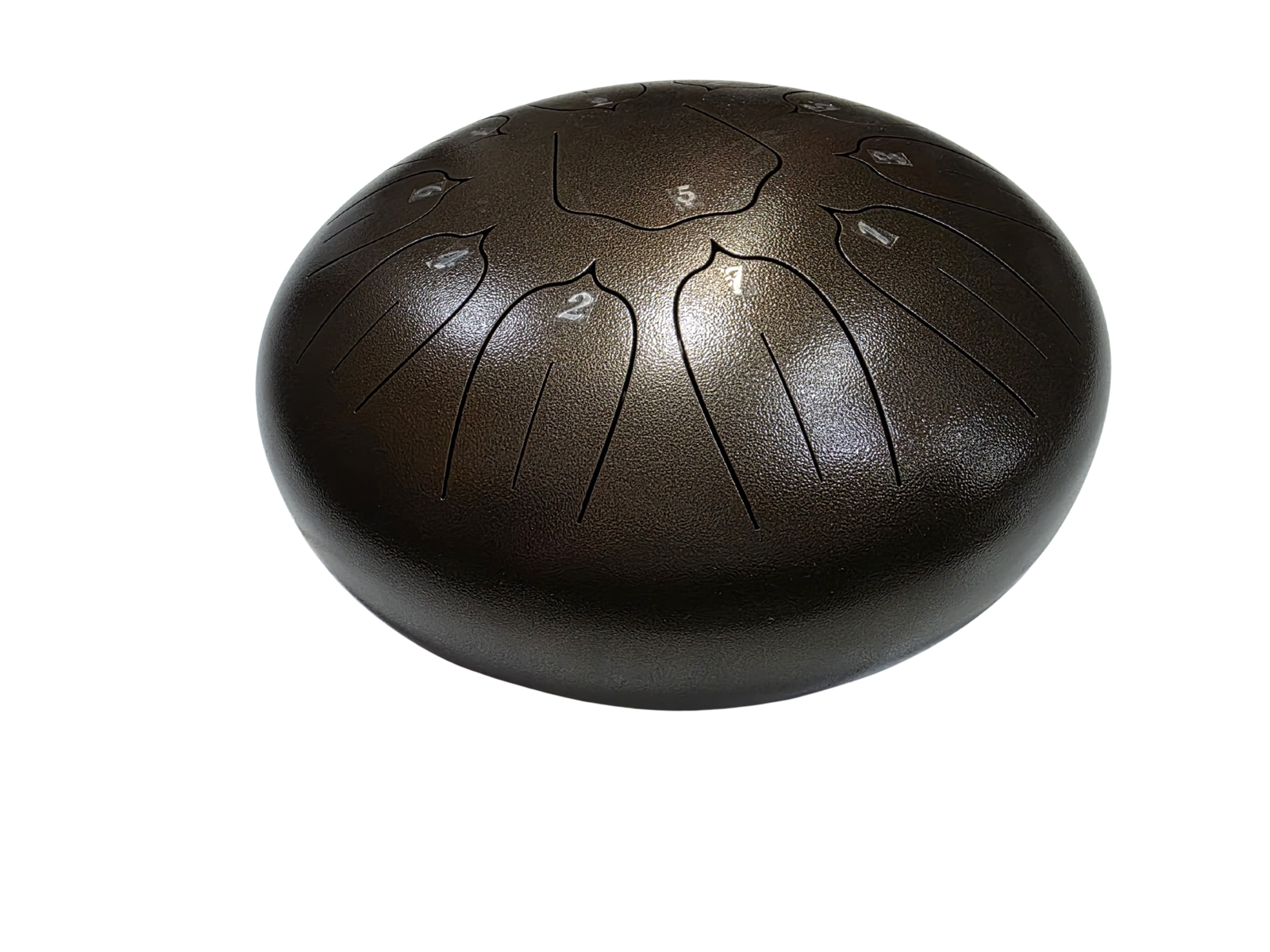 Tambor de Lengua de Acero – Steel Tongue Drum 8 Notas | Instrumento de Meditación y Relajación